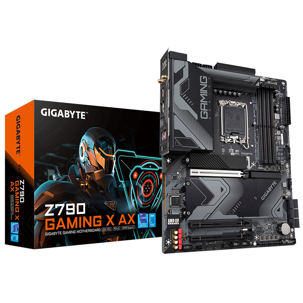 TARJETA MADRE GIGABYTE (Z790 GAMING X AX)SOCKET 1700 12A/13A,4* DIMM,DDR5 5600,SATA 6GB/S, ATX