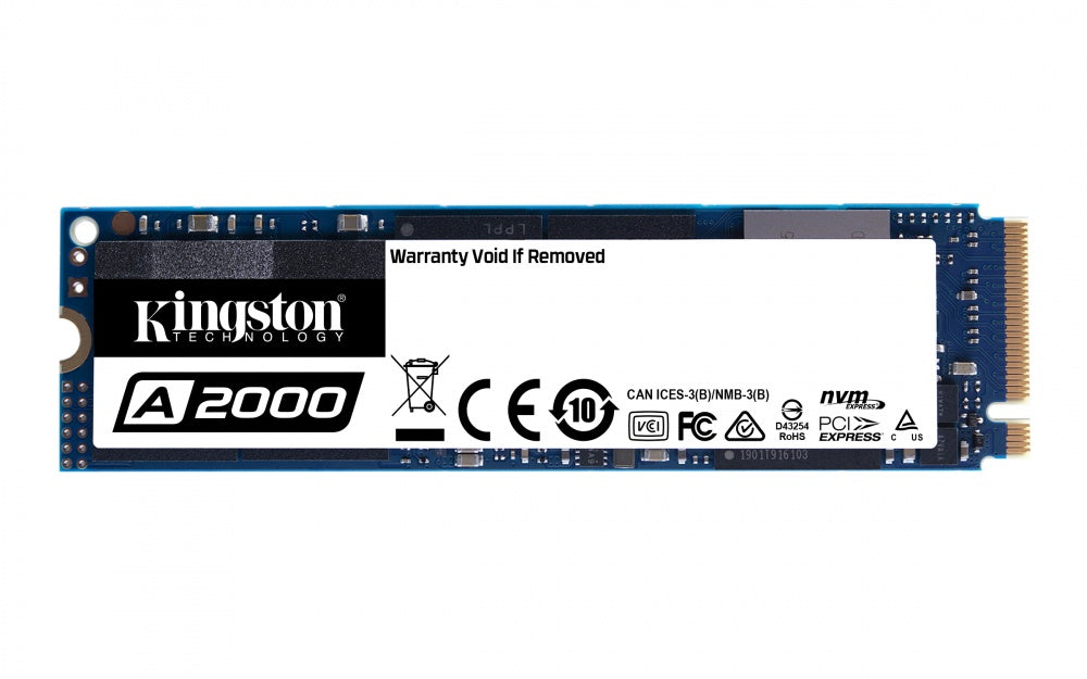UNIDAD ESTADO SOLIDO SSD KINGSTON SA2000 1TB M.2 2280 NVMe SA2000M8/1000G