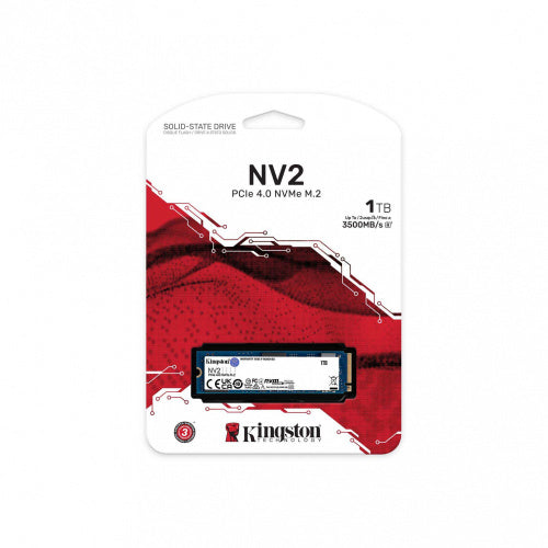 UNIDAD ESTADO SOLIDO SSD M.2 KINGSTON 1TB SNV2S/1000G NV2 PCIE 4.0 NVME 2280