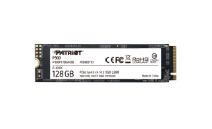 UNIDAD ESTADO SOLIDO SSD M.2 PATRIOT 128GB (P300P128GM28) P300,PCIE 3.0, NVME, 2280