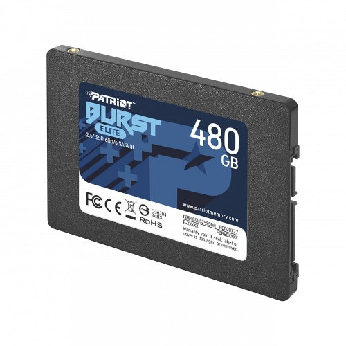 UNIDAD DE ESTADO SOLIDO PATRIOT BURST ELITE 480GB SATA III  2.5" PBE480GS25SSDR