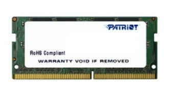 MEMORIA RAM PATRIOT SIGNATURE 4GB DDR4 SODIMM 2400MHZ PSD44G240081S
