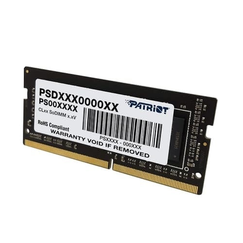 MEMORIA RAM PATRIOT SIGNATURE 4GB DDR4 2666MHZ CL19 SODIMM PSD44G266681S