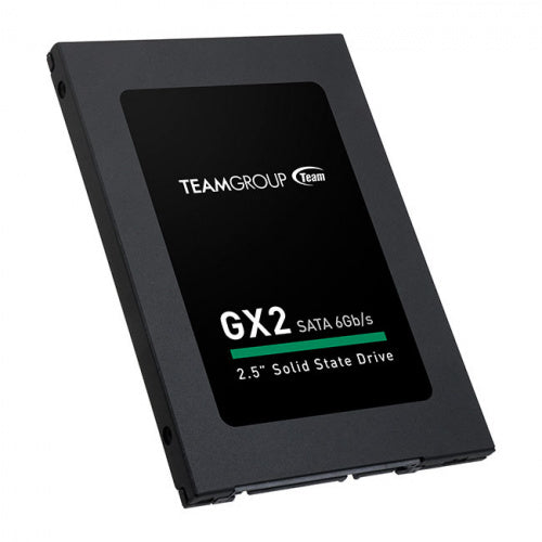 UNIDAD ESTADO SOLIDO TEAMGROUP GX2 CLASSIC 256GB 2.5 SATA III ECC NEGRO PLATA T253X6256G0C101