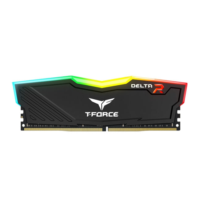 MEMORIA RAM TEAMGROUP T FORCE DELTA RGB 32GB DDR4 3200MHZ NEGRO TF3D432G3200HC16C01