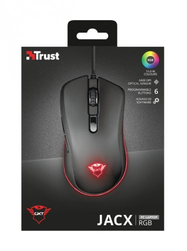 MOUSE TRUST GXT 23575 930 JACX RGB 6400DPI