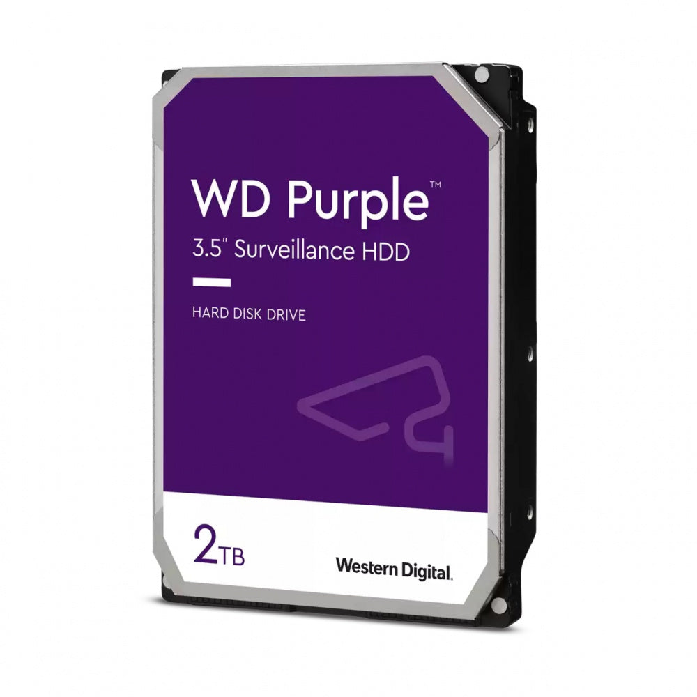 DISCO DURO INTERNO WESTERN DIGITAL PURPLE SURVEILLANCE 2TB SATA 3.5P WD22PURZ