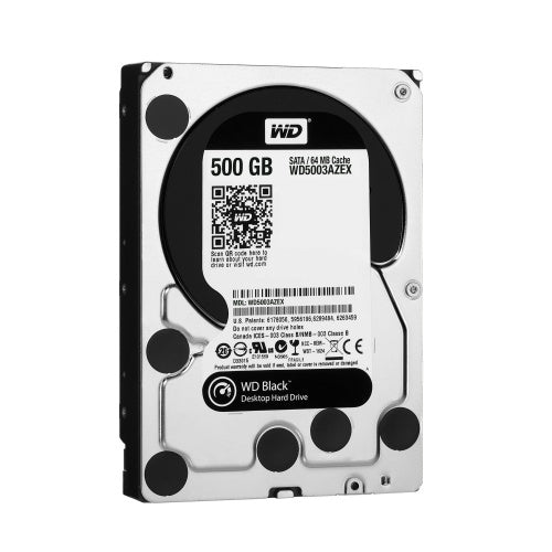 DISCO DURO INTERNO WD BLACK 3.5 500GB SATA3 64MB 7200RPM WD5003AZEX
