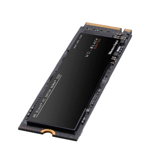 UNIDAD DE ESTADO SOLIDO SSD WD BLACK SN750 NVME M.2 500GB PCIE GEN3 8GB/S WDS500G3X0C