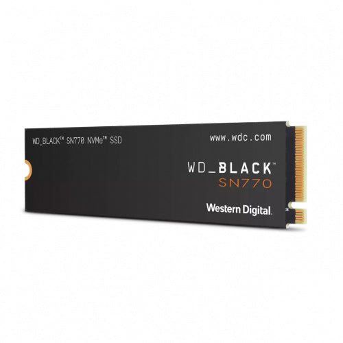 UNIDAD ESTADO SOLIDO WESTERN DIGITAL WD BLACK 500GB SN770 NVME PCIE GEN4 WDS500G3X0E