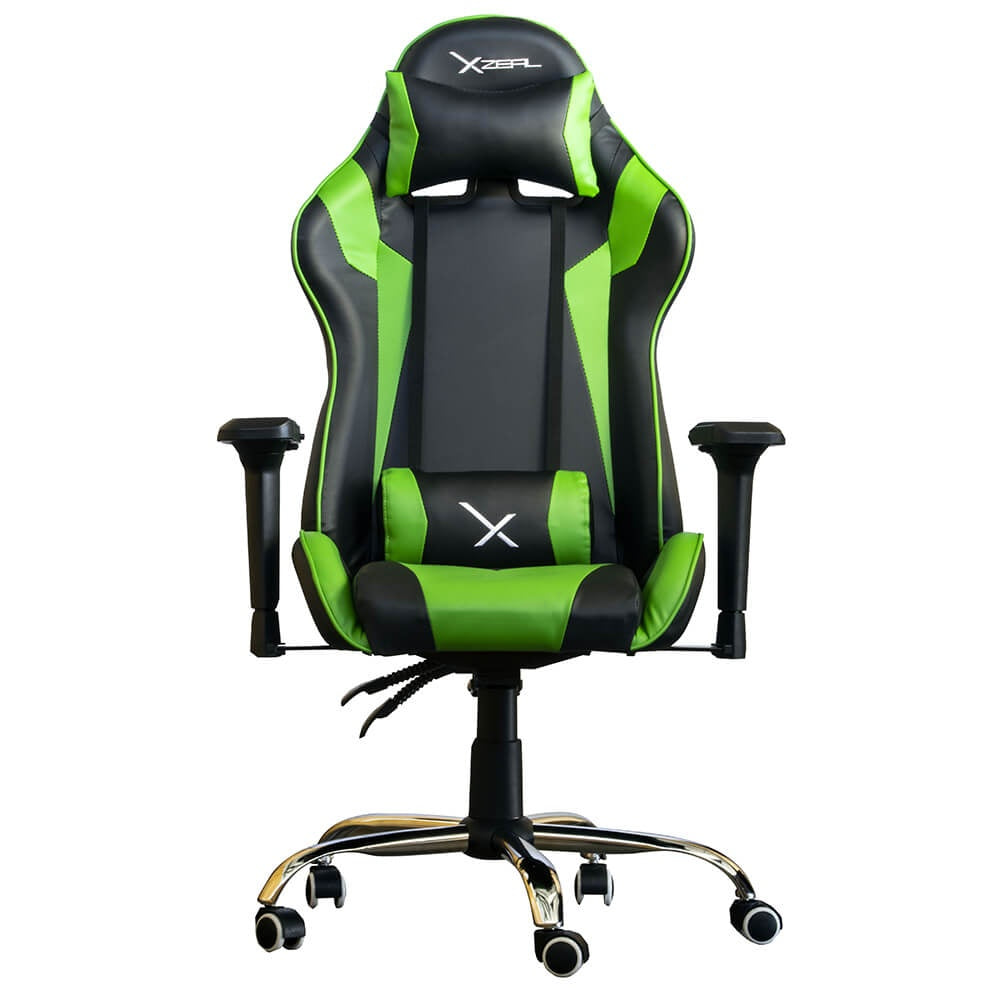 SILLA GAMER STYLOS XZ10 NEGRO-VERDE ZXSXZ10Y