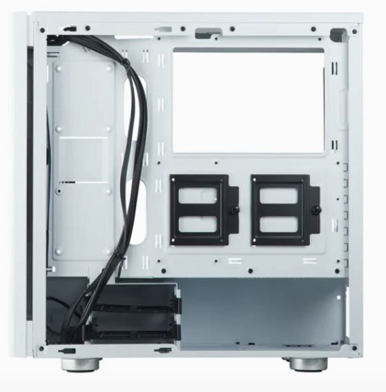 GABINETE CORSAIR (CC-9011131-WW) CARBIDE 275R BLANCO VENT. ACRILICO ATX