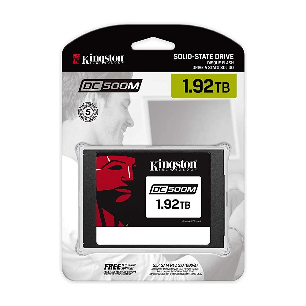 UNIDAD DE ESTADO SOLIDO SSD KINGSTON DC500M 1920GB 2.5 SATA SEDC500M/1920G