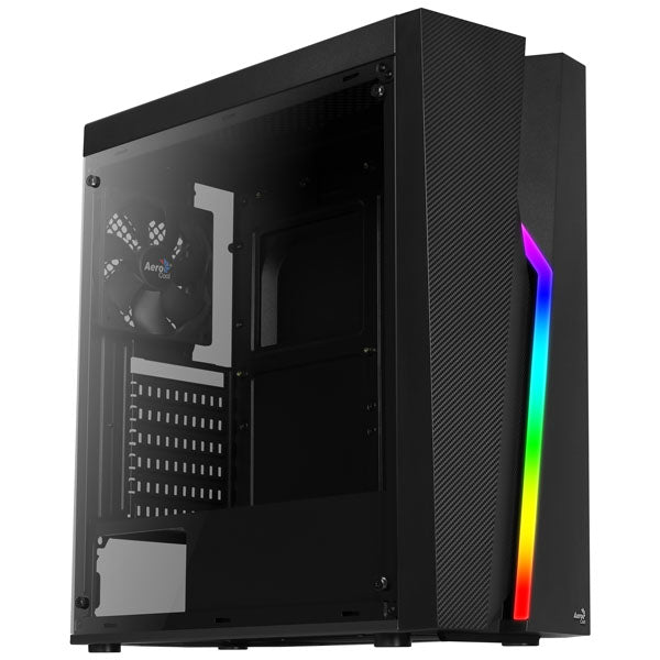 GABINETE AEROCOOL BOLT BLACK RGB ATX