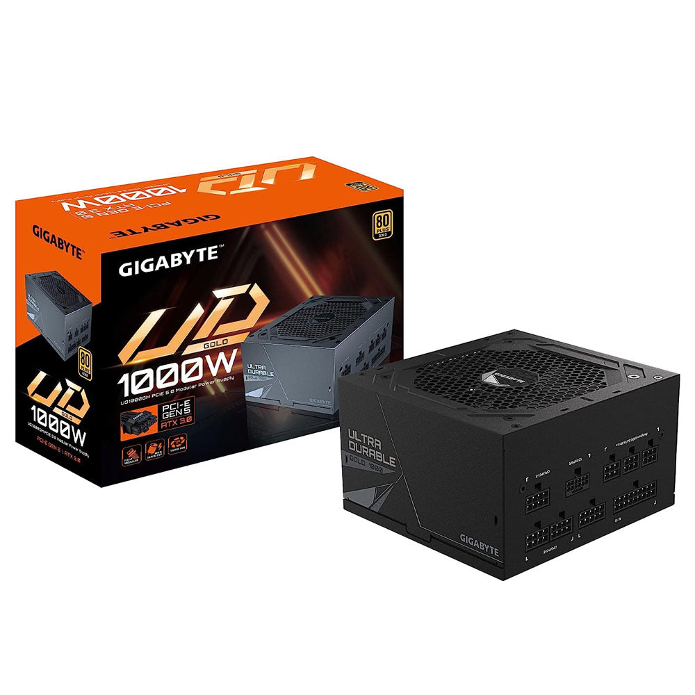 FUENTE DE PODER GIGABYTE (GP-UD1000GM-PG5) 1000W,MODULAR, ULTRA DURABLE, 80 PLUS GOLD