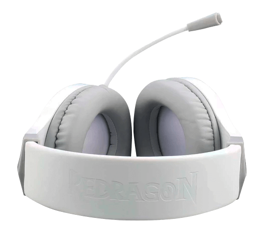 AURICULARES REDRAGON HYLAS BLANCO 3.5MM RGB XBOX ONE SWITCH PS4 H260W-RGB