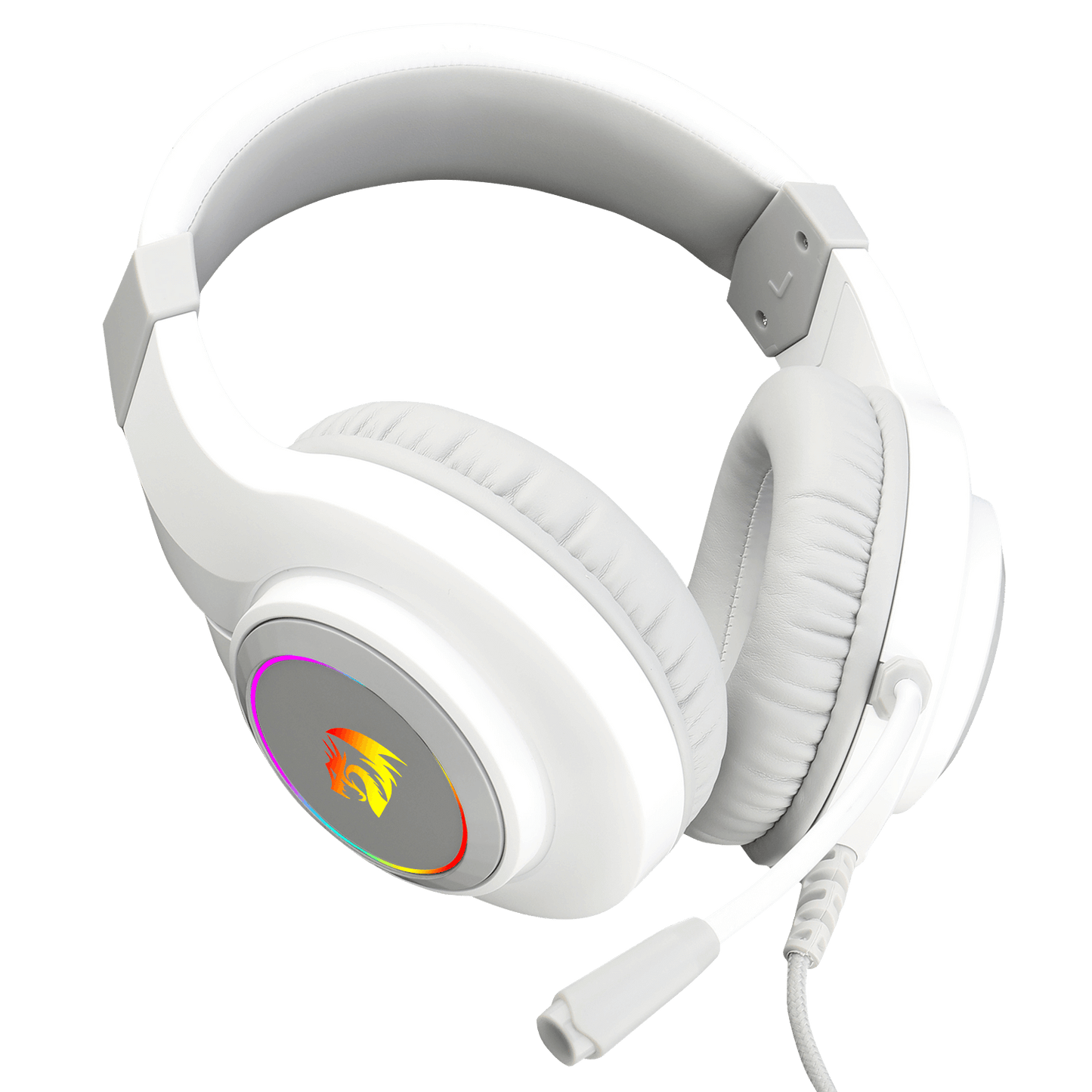 AURICULARES REDRAGON HYLAS BLANCO 3.5MM RGB XBOX ONE SWITCH PS4 H260W-RGB