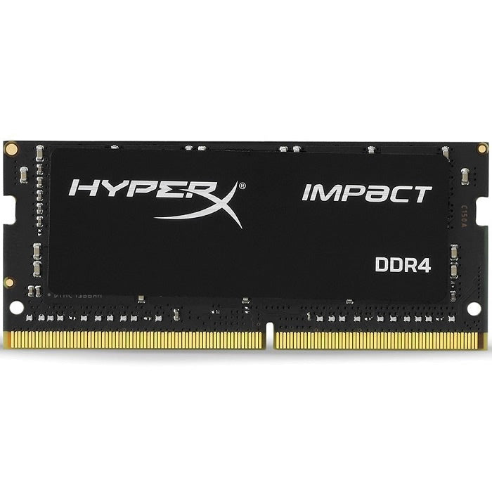 MEMORIA RAM KINGSTON SODIMM DDR4 16GB 2666MHZ HYPERX IMPACT BLACK CL15 HX426S15IB2/16