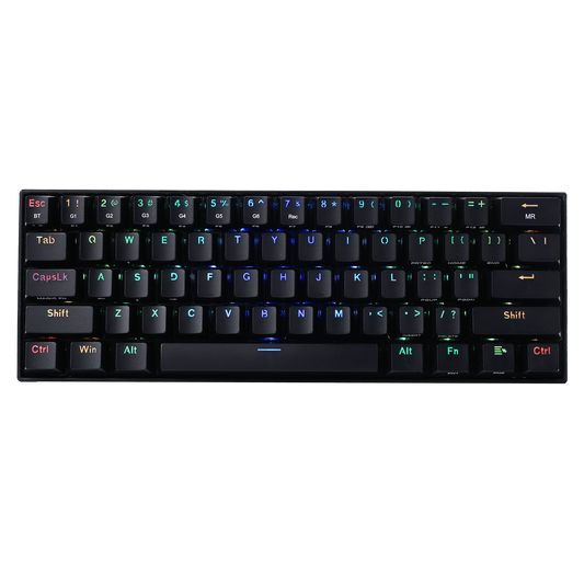 TECLADO MECANICO REDRAGON DRACONIC K530RGB NEGRO 60%