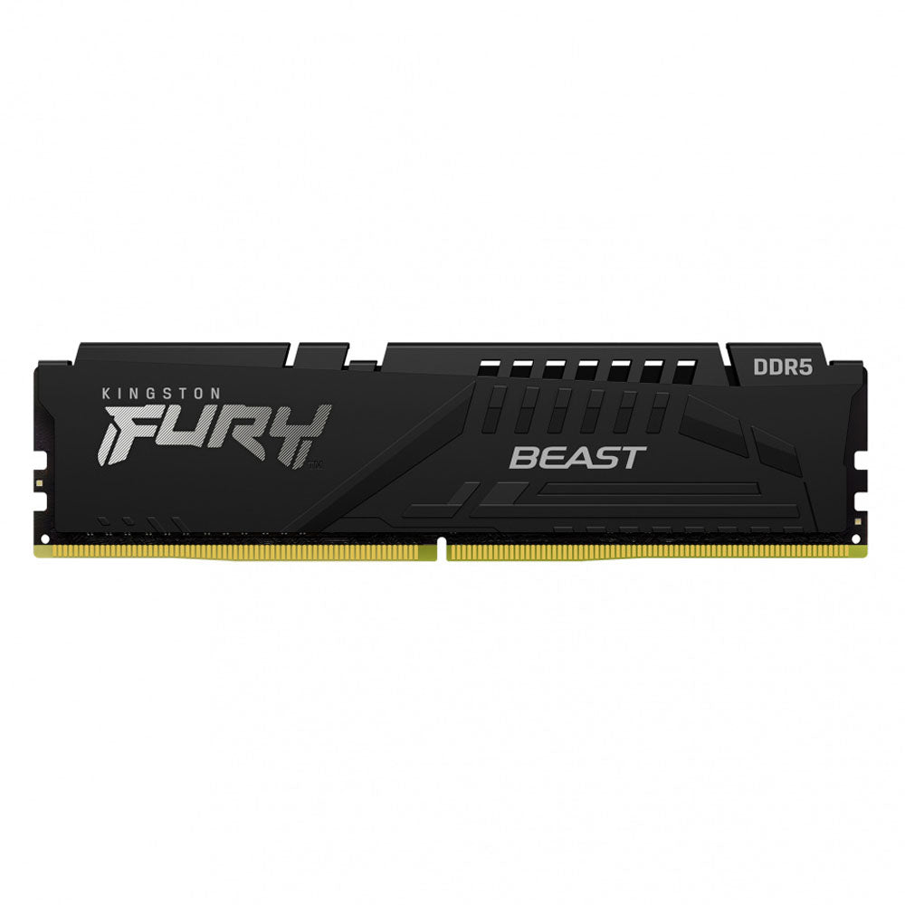 MEMORIA DIMM DDR5 KINGSTON (KF560C40BB-16) (1X16GB) 6000MHZ CL40 FURY BEAST BLACK