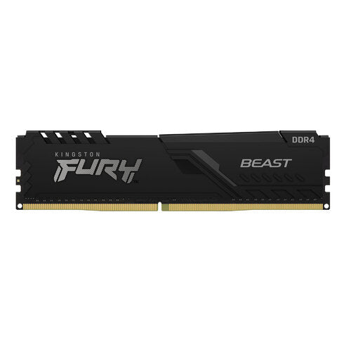 MEMORIA RAM KINGSTON KF432C16BB/16 16GB DDR4 (1X16GB) 3200MHZ FURY BEAST BLACK CL16