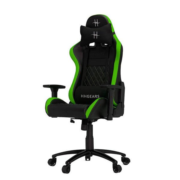 SILLA HHGEARS XL 500 SERIES NEGRA-VERDE KL500-BG