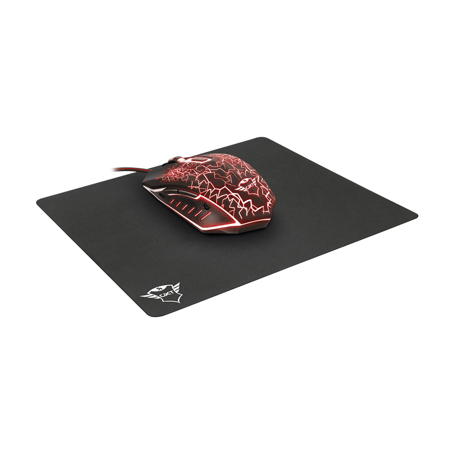 COMBO DE MOUSE Y MOUSEPAD TRUST GXT 783 IZZA