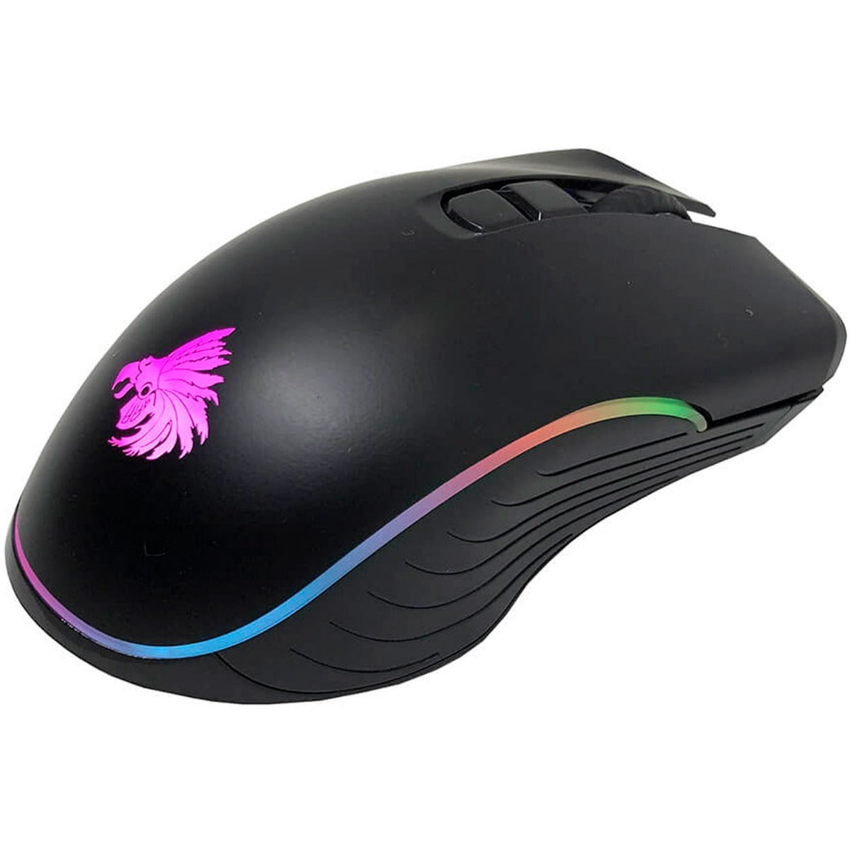 MOUSE EAGLE WARRIOR COBRA GAMING 3200 DPI 5 COLORES LED MGU339COBRAEGW