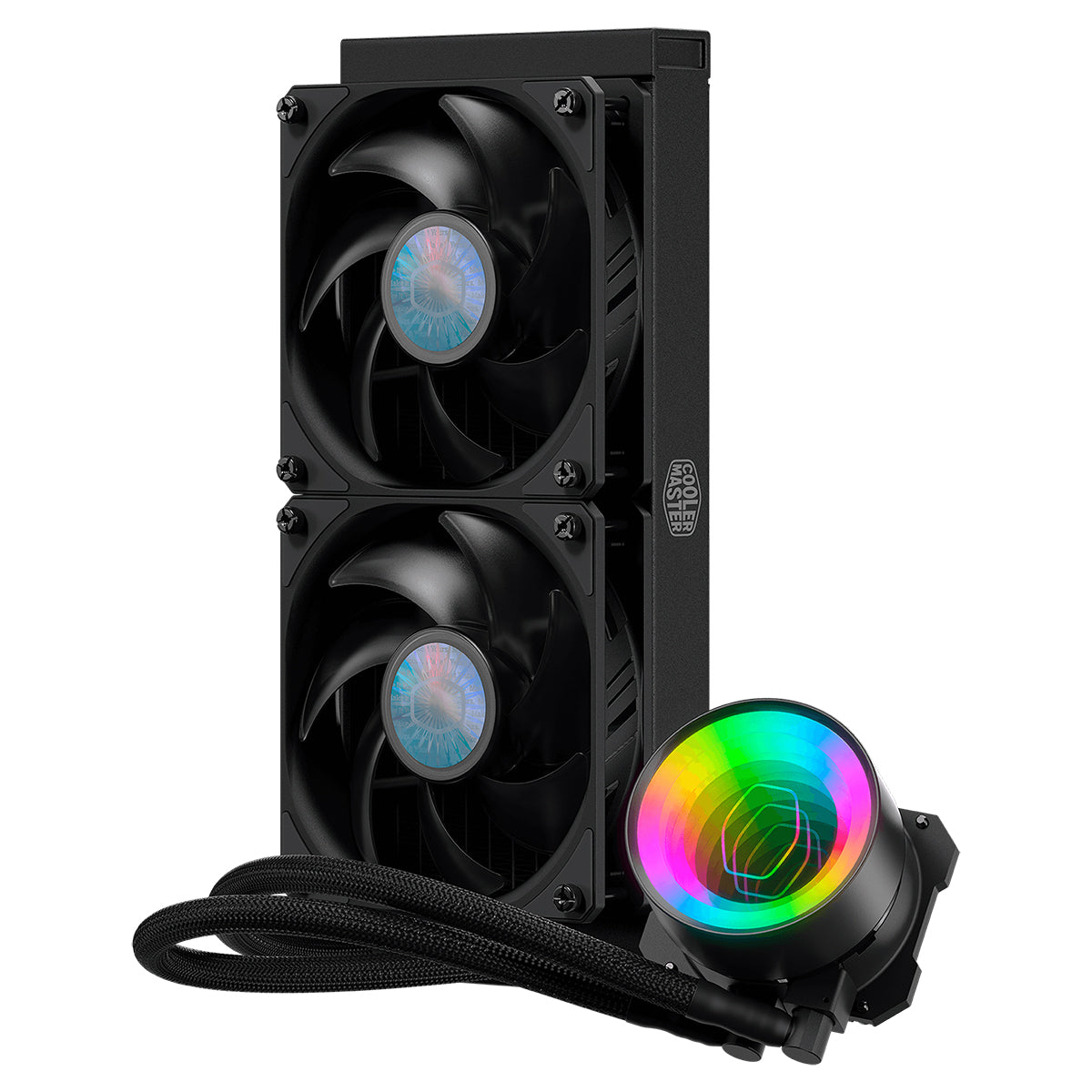 ENFRIAMIENTO LIQUIDO COOLER MASTER MASTERLIQUID ML240 MIRROR 240MM 2VENT MLX-D24M-A18PK-R1