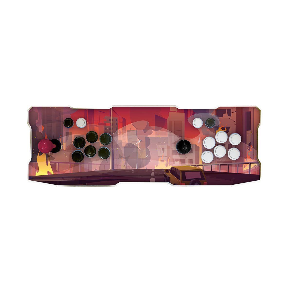 CONSOLA ARCADE NECNON (NBCA60OW32) 6084 JUEGOS 2 JUGADORES 2GB RAM 32GB ROM LED IMAGEN OPEN WORLD