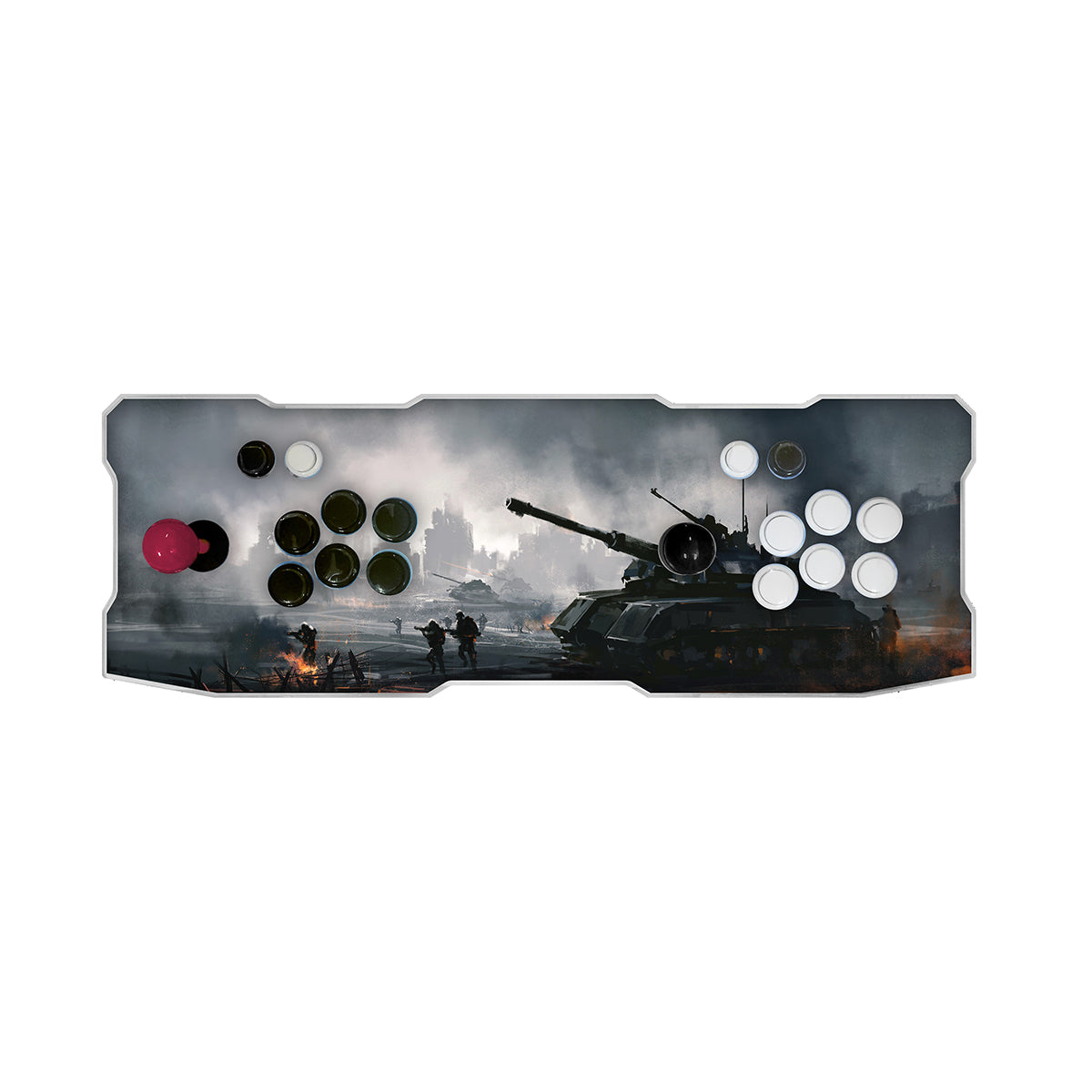 CONSOLA ARCADE NECNON (NBCA60WA32) 6084 JUEGOS 2 JUGADORES 2GB RAM 32GB ROM LED IMAGEN WAR