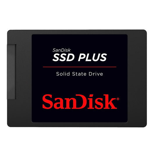 UNIDAD DE ESTADO SOLIDO SSD SANDISK PLUS 480GB 2.5 SATA3 7MM SDSSDA-480G-G26