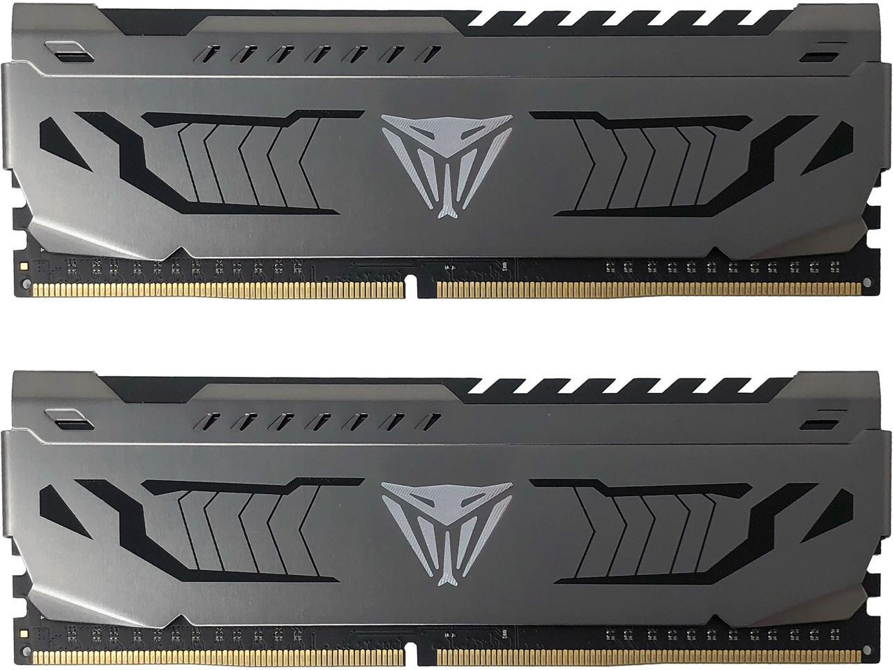 MEMORIA RAM PATRIOT VIPER 4BLACKOUT 8GB DDR4 3200MHZ (2X4GB) BLACK HEATSINK CL16 PVB48G320C6K