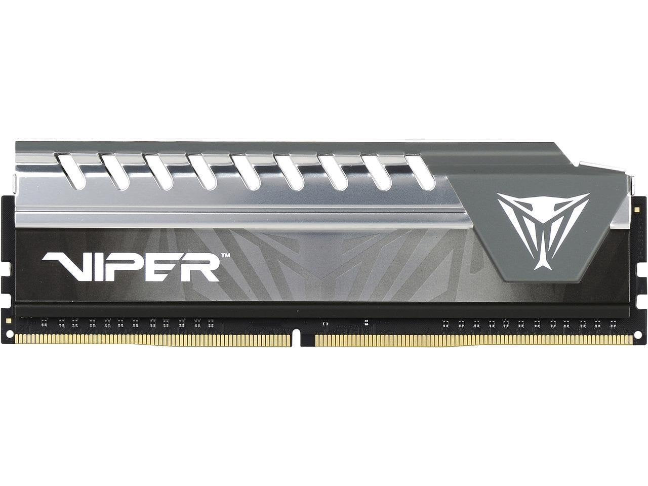 MEMORIA RAM PATRIOT VIPER ELITE 16GB DDR4 2400MHZ GRAY HEATSINK CL16 PVE416G240C6GY
