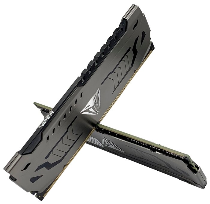 MEMORIA RAM PATRIOT VIPER STEEL 16GB DDR4 3866MHZ (2X8GB) GRAY HEATSINK CL18 PVS416G386C8K