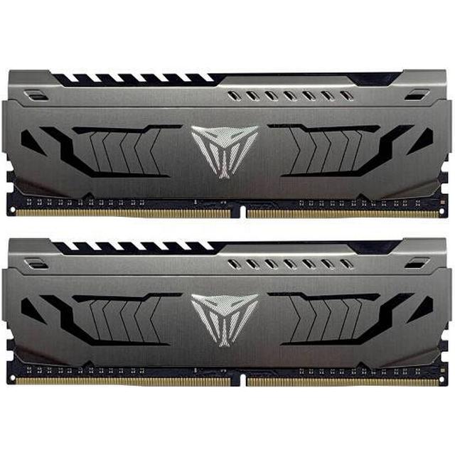 MEMORIA RAM PATRIOT VIPER STEEL 16GB DDR4 4000MHZ (2X8GB) GRAY HEATSINK CL19 PVS416G400C9K