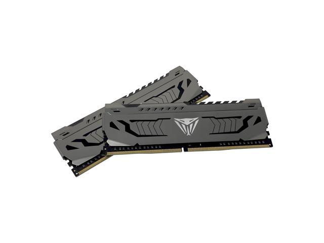 MEMORIA RAM PATRIOT VIPER STEEL 8GB DDR4 3200MHZ (2X4GB) GRAY HEATSINK CL16 PVS48G320C6K