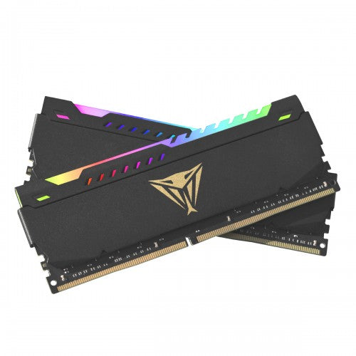 MEMORIA RAM PATRIOT VIPER STEEL RGB 16GB DDR4 3200MHZ (2X8GB) CL18 PVSR416G320C8K