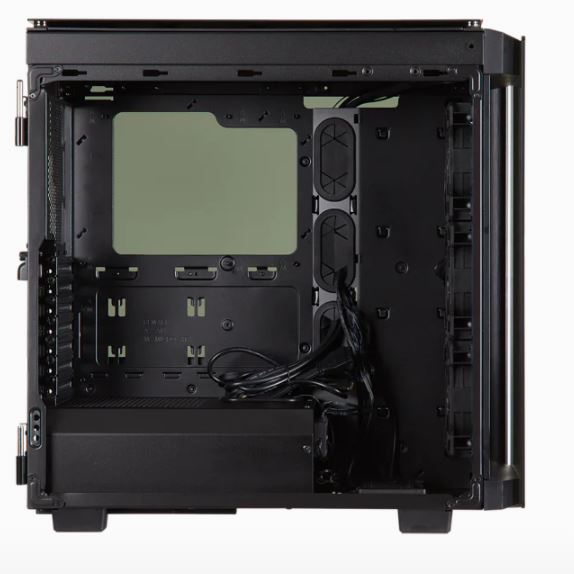 GABINETE CORSAIR (CC-9011139-WW) OBSIDIAN 500D RGBSE PREMIUM NEGRO VENT. CRISTAL ATX