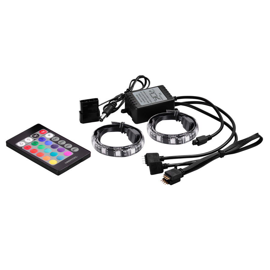 KIT DE ILUMINACION RGB CONTROL Y ADAPTADOR DEEPCOOL RGB350 DP-LED-RGB350