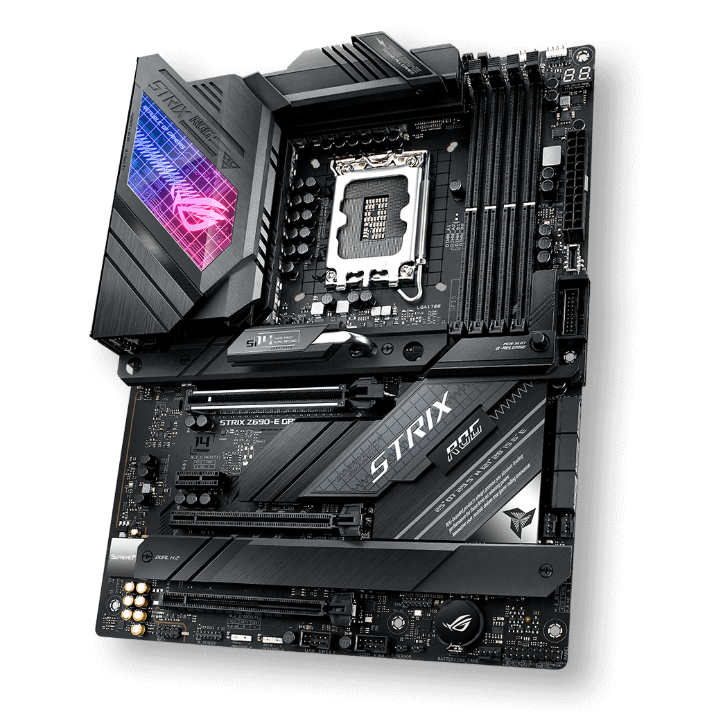 TARJETA MADRE ASUS ROG STRIX Z690-E GAMING WIFI 1700 4xDDR5 WIFI6E ATX