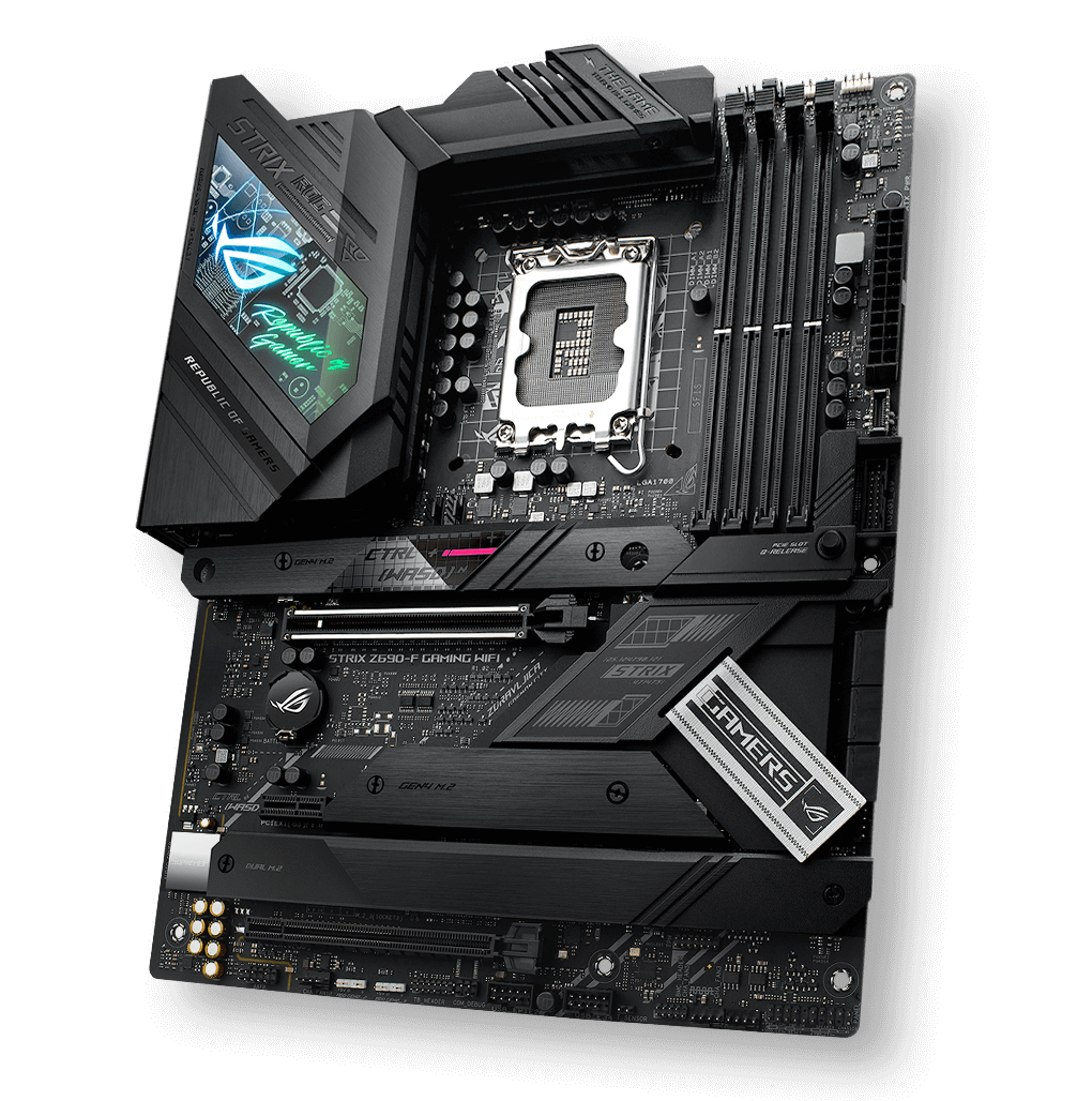 TARJETA MADRE ASUS (ROG STRIX X670E-F GAMING WIFI) SOCKET AM5,4*DDR5,HDMI,DP,PCI-E 5.0,ATX