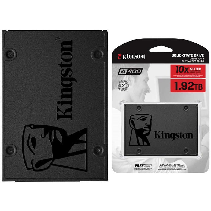 UNIDAD DE ESTADO SOLIDO SSD KINGSTON SA400 SATA3 2.5P 1920GB SA400S37/1920G
