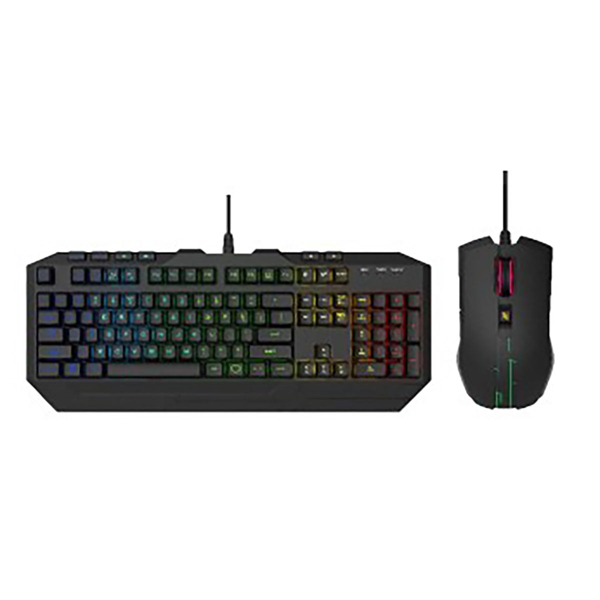 COMBO TECLADO Y MOUSE COOLER MASTER DEVASTATOR 3 RGB NEGRO 4800DPI MEMBRANA SGB-3000-KKMF4-LS