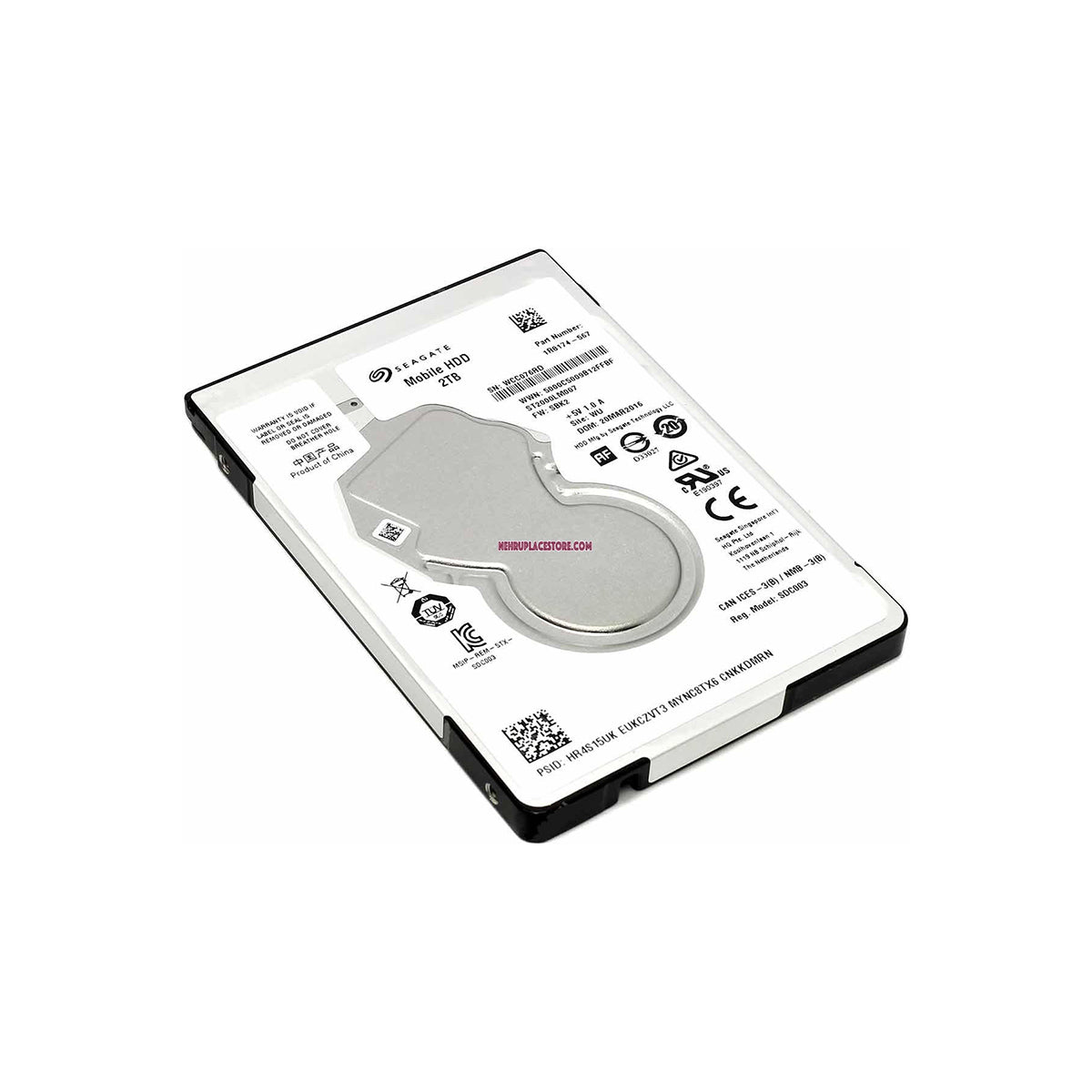 DISCO DURO INTERNO SEAGATE 2.5" 2TB (ST2000LM007), 7MM, 5400 RPM, 128MB, SATA3