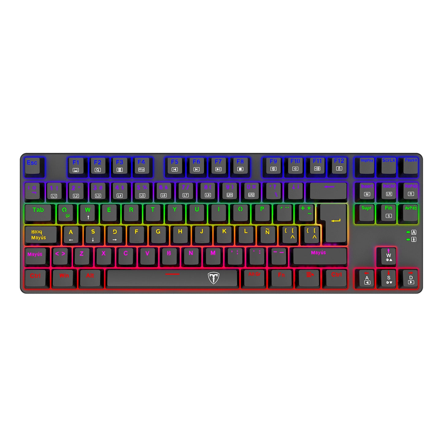 COMBO TECLADO Y MOUSE T-DAGGER ADVANCE FORCE T-TGS005