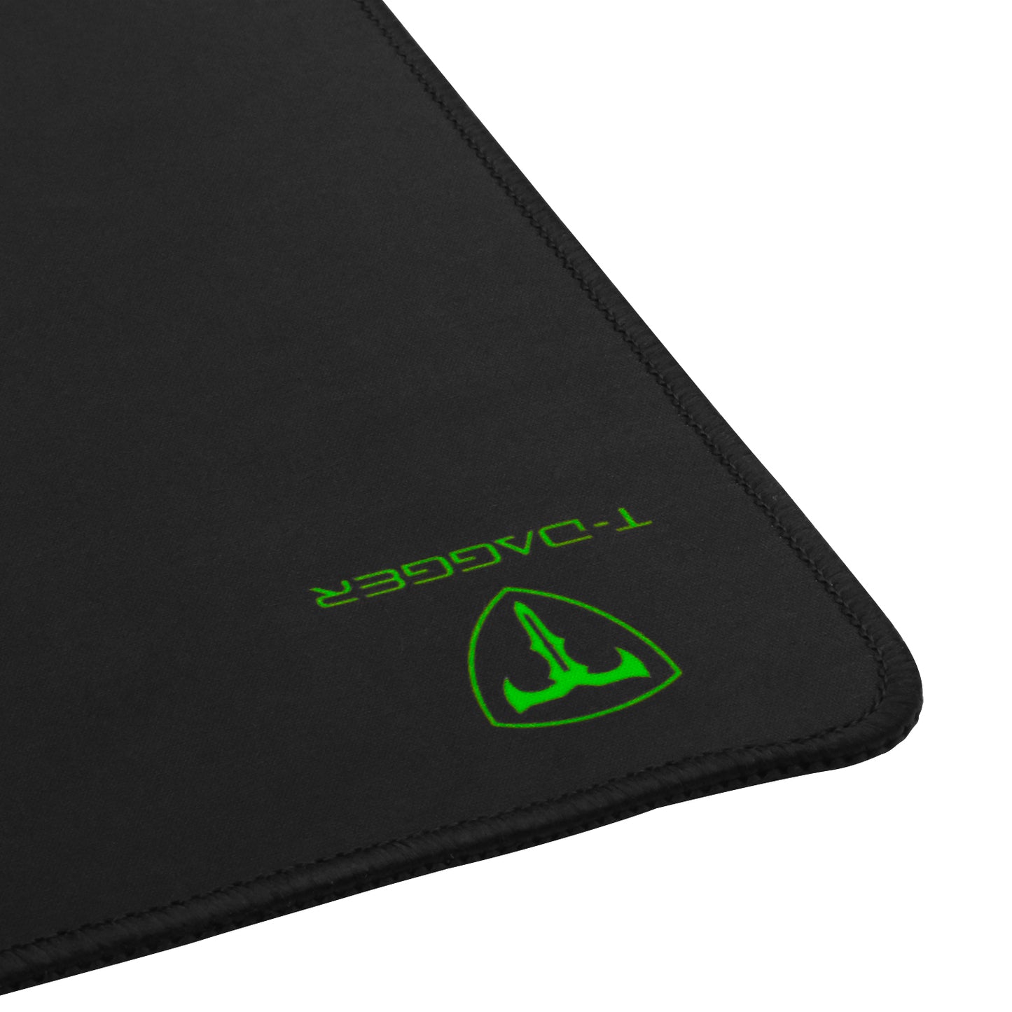 ALFOMBRILLA T-DAGGER GEOMETRY L NEGRO-VERDE 78X30 CMS T-TMP301