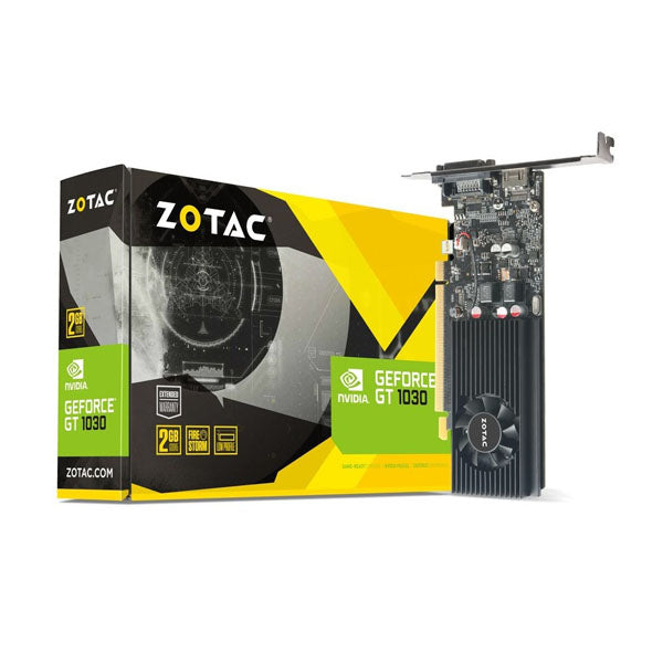 TARJETA DE VIDEO ZOTAC GT 1030 2GB/DDR5/64BIT ZT-P10300A-10L