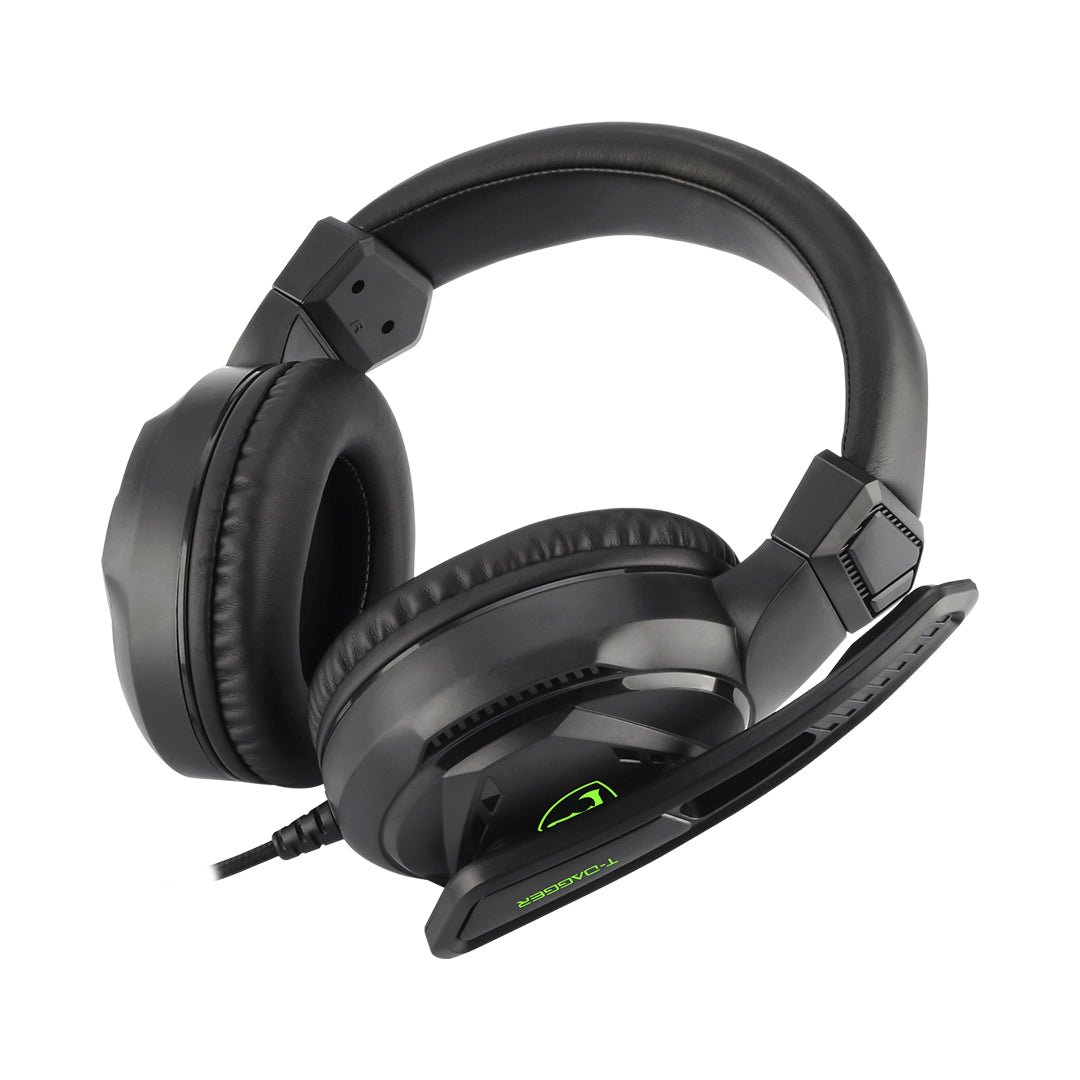 AURICULARES T-DAGGER MCKINLEY 3.5MM NEGRO T-RGH101