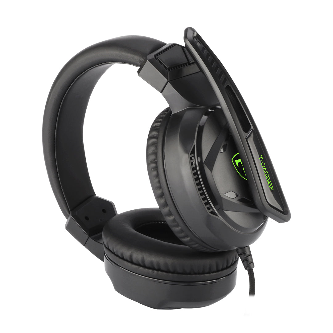 AURICULARES T-DAGGER MCKINLEY 3.5MM NEGRO T-RGH101